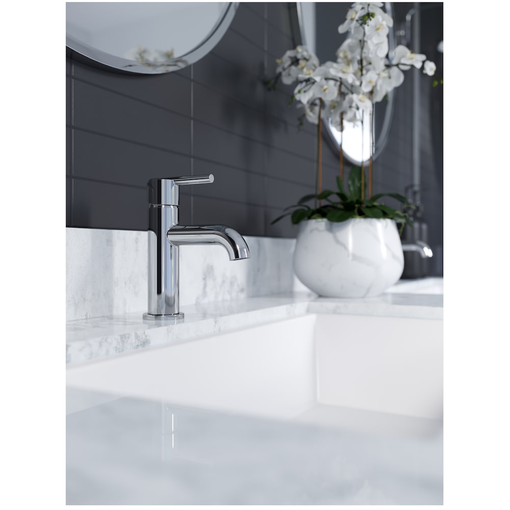 Fullerton Single Handle 1 or 3 Hole Polished Chrome Bathroom Sink Faucet/Tap