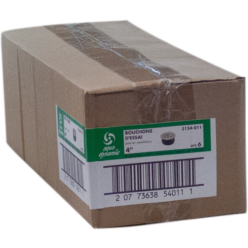 Test Plug 4 inch Pack of 6