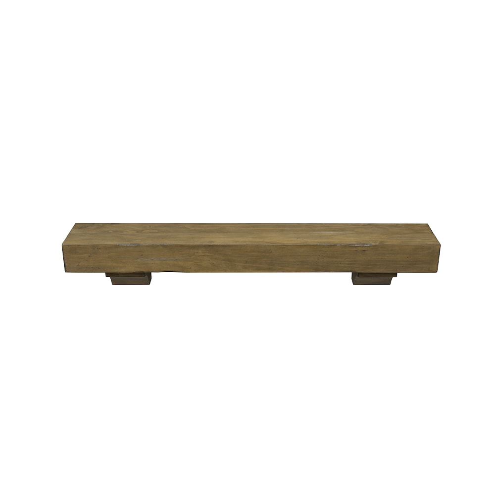 Étagère ou étagère de cheminée Shenandoah 48" Dune Rustic Distressed Finish