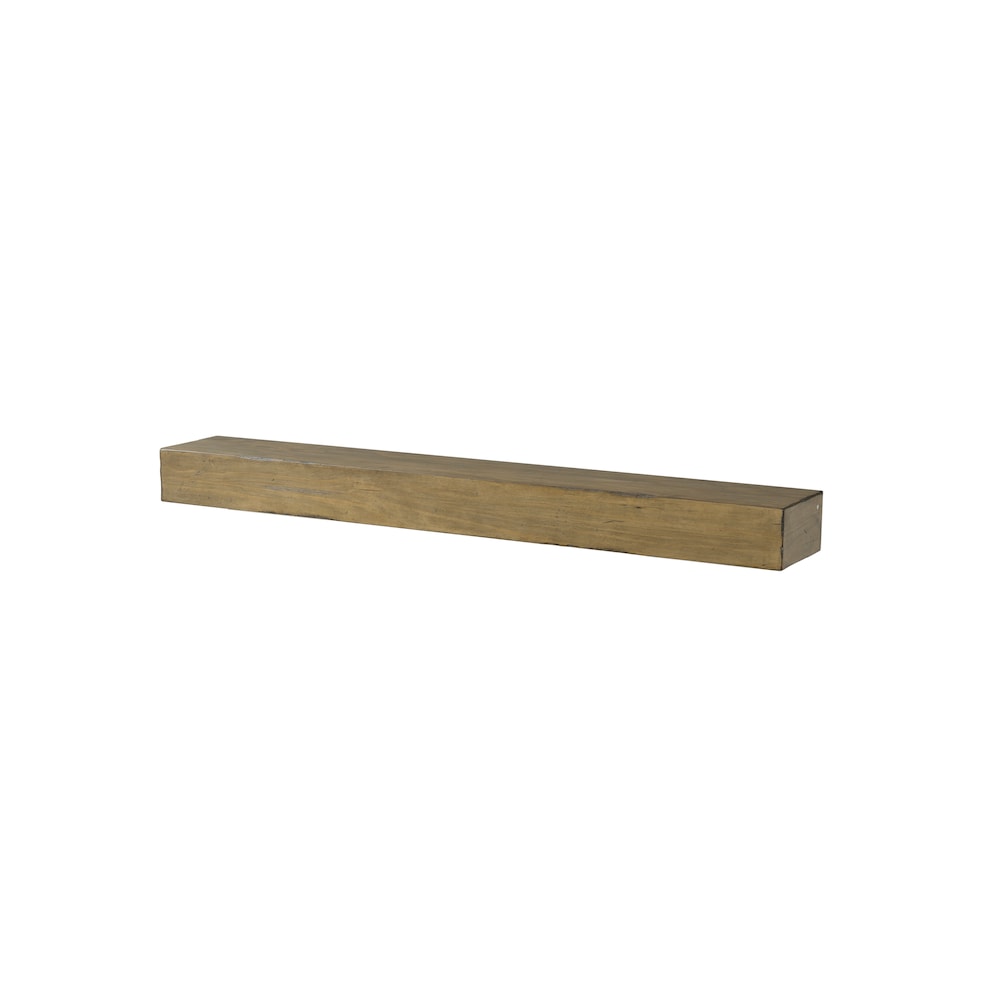 Étagère ou étagère de cheminée Shenandoah 48" Dune Rustic Distressed Finish