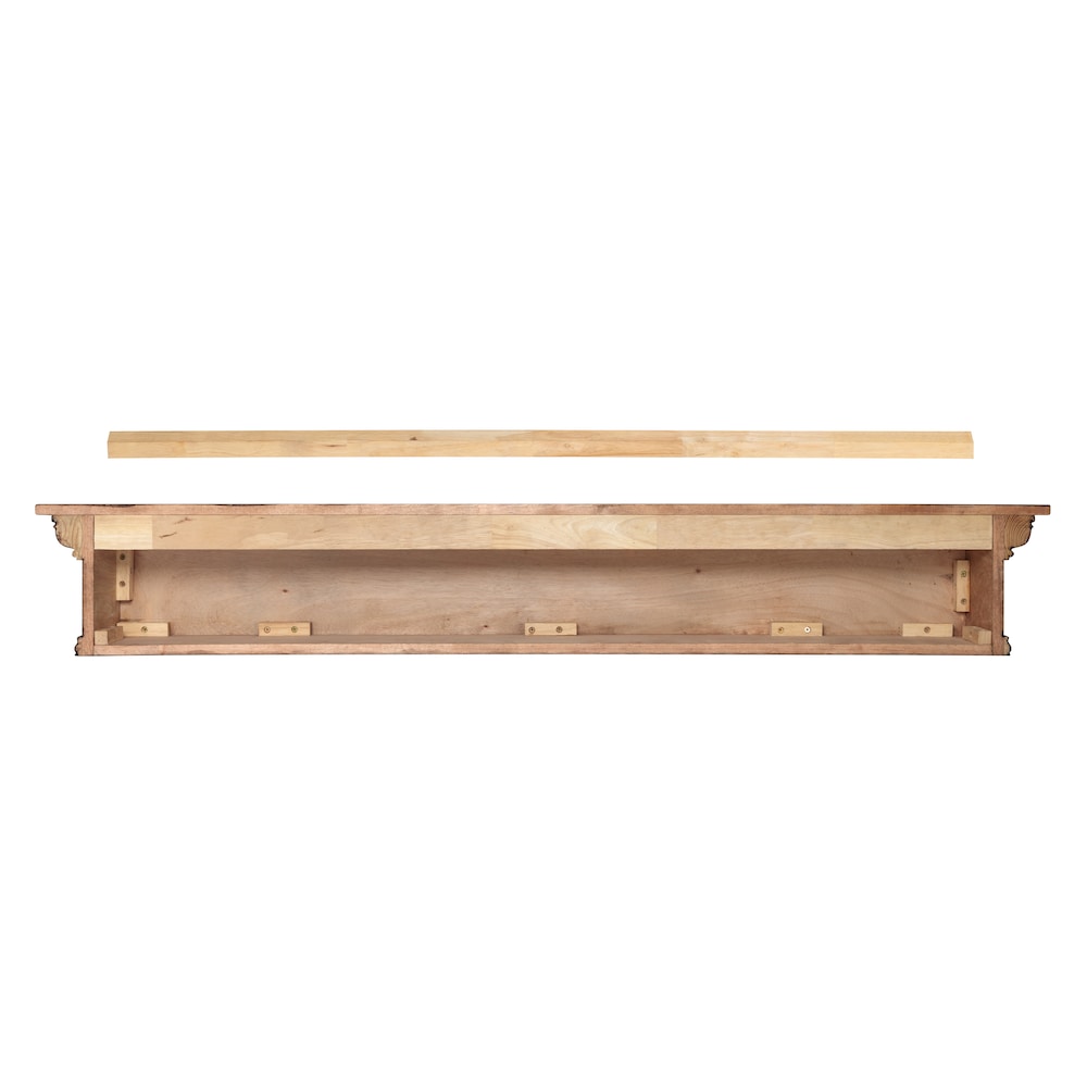 Étagère ou étagère de cheminée Savannah 48" avec finition Taos