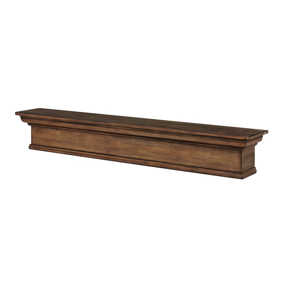 L'étagère ou la tablette de cheminée Savannah 60" avec finition Taos