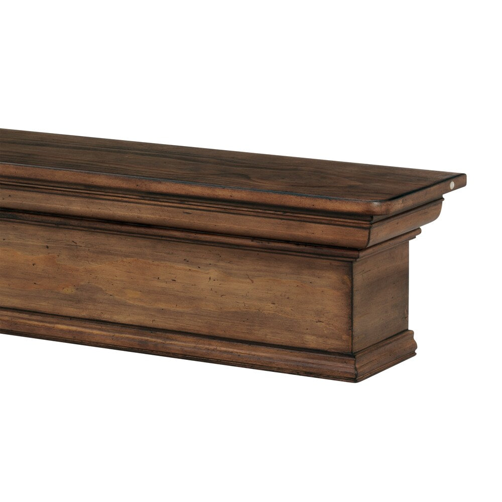 L'étagère ou la tablette de cheminée Savannah 60" avec finition Taos