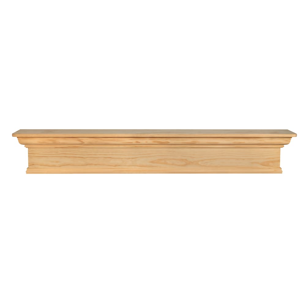 Étagère ou étagère de cheminée Savannah 72" non finie