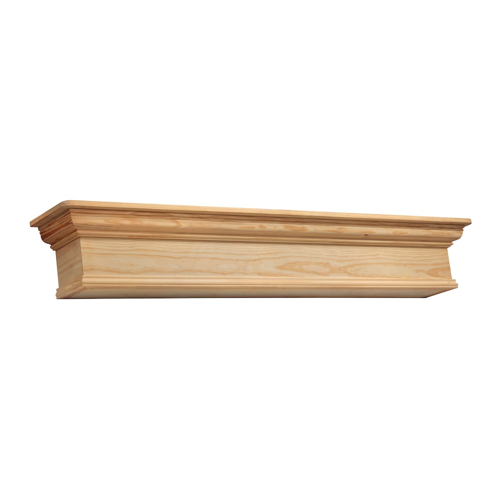 Étagère ou étagère de cheminée Savannah 72" non finie