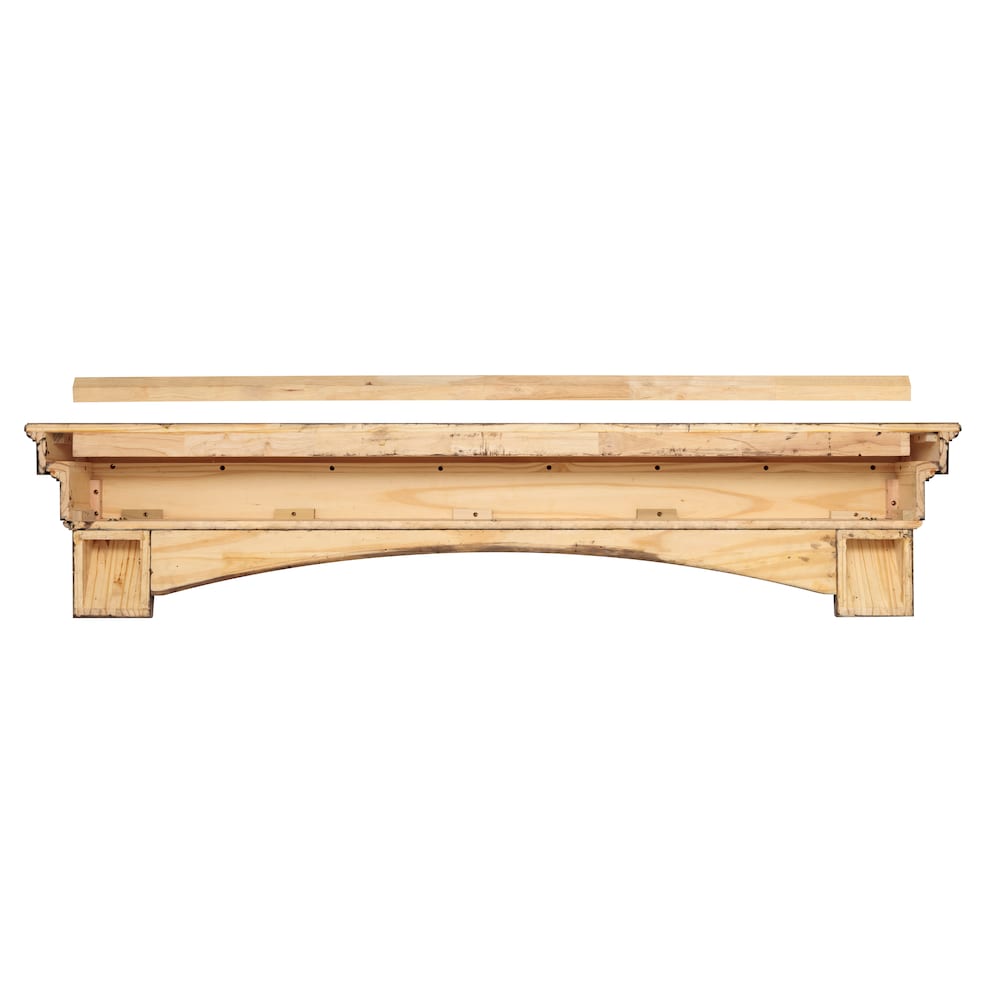 Étagère de cheminée Celeste 48" finition dune