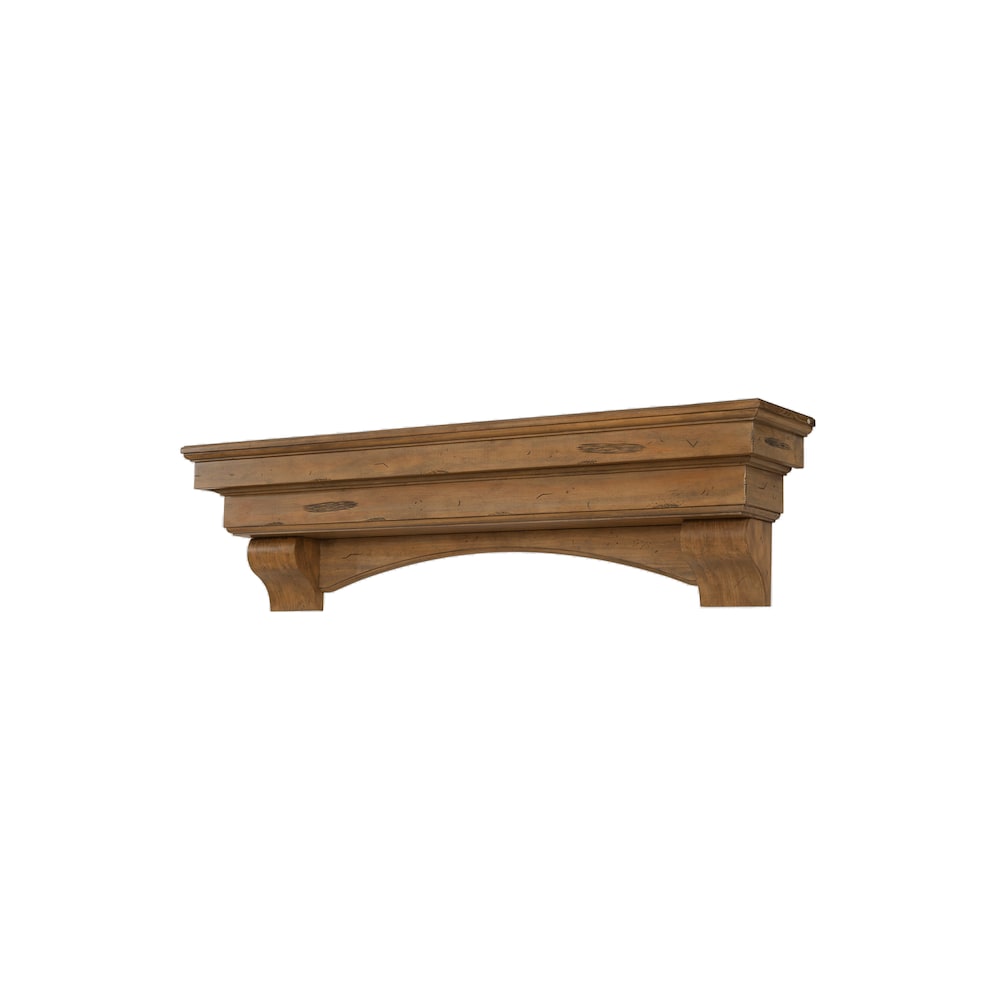 Étagère de cheminée Celeste 60" finition dune