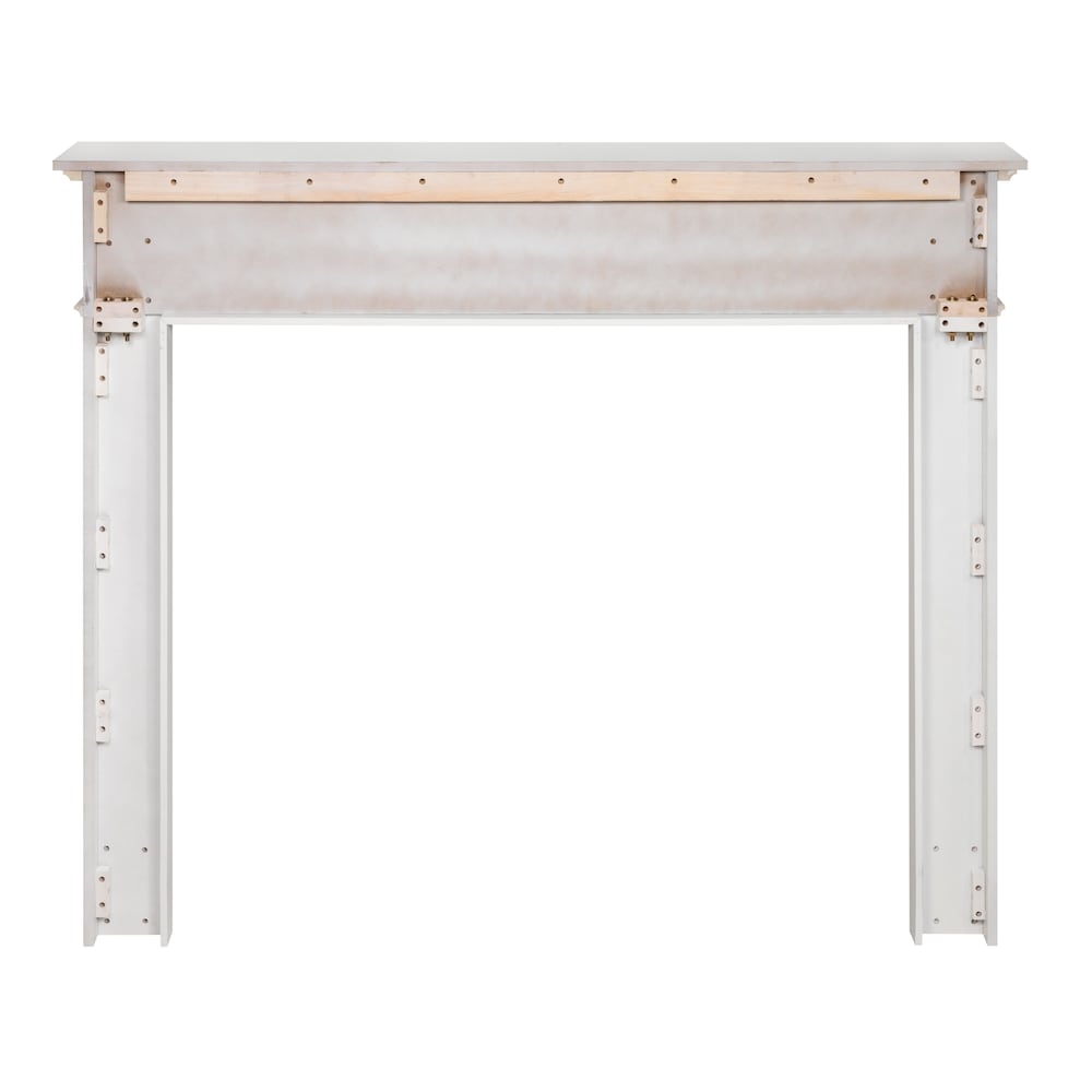 The Berkley 48" Fireplace Mantel MDF White Paint