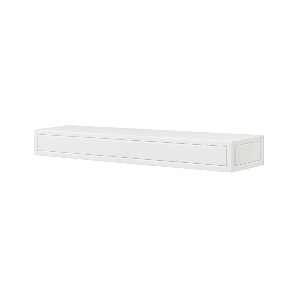 L'étagère Sarah 72" ou l'étagère de cheminée MDF peinture blanche