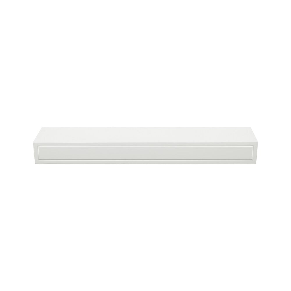 L'étagère Sarah 72" ou l'étagère de cheminée MDF peinture blanche