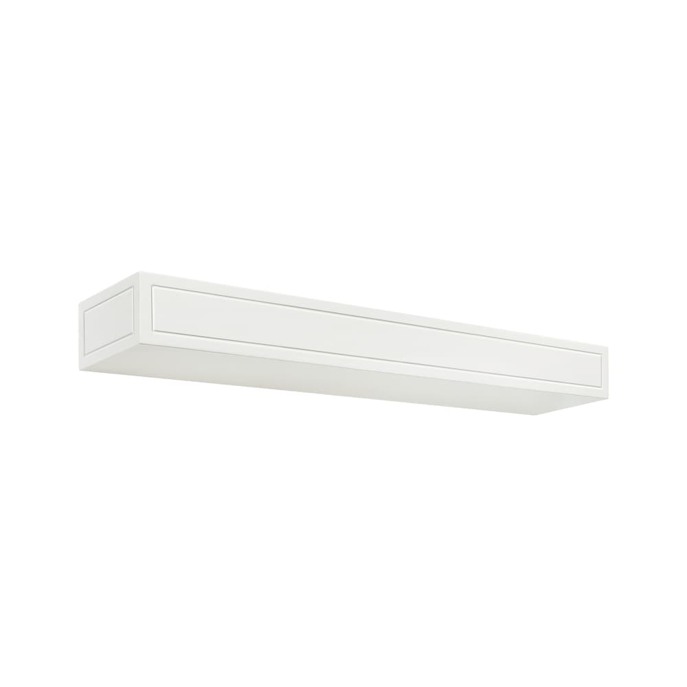 L'étagère Sarah 72" ou l'étagère de cheminée MDF peinture blanche