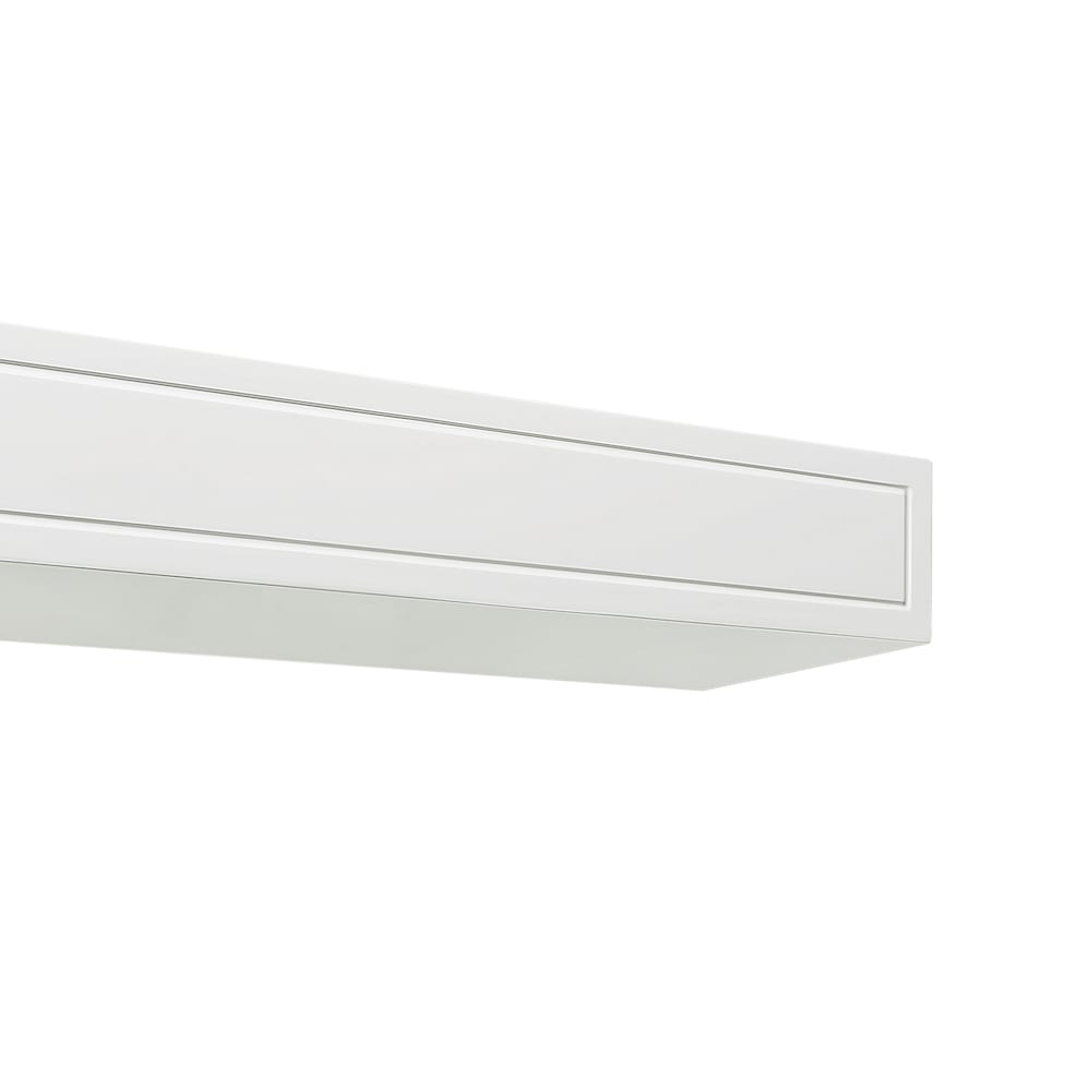 L'étagère Sarah 72" ou l'étagère de cheminée MDF peinture blanche