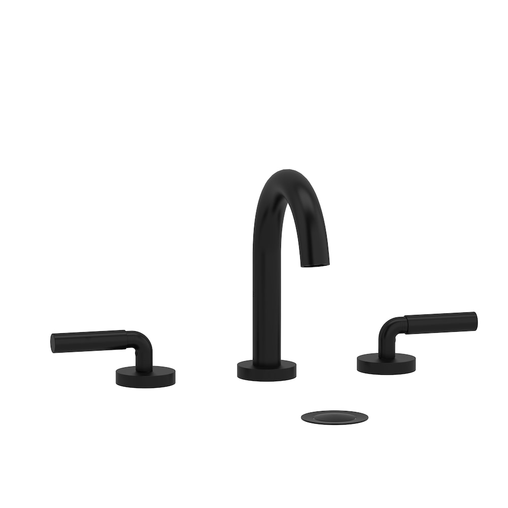 Riu Widespread Lavatory Faucet in Black