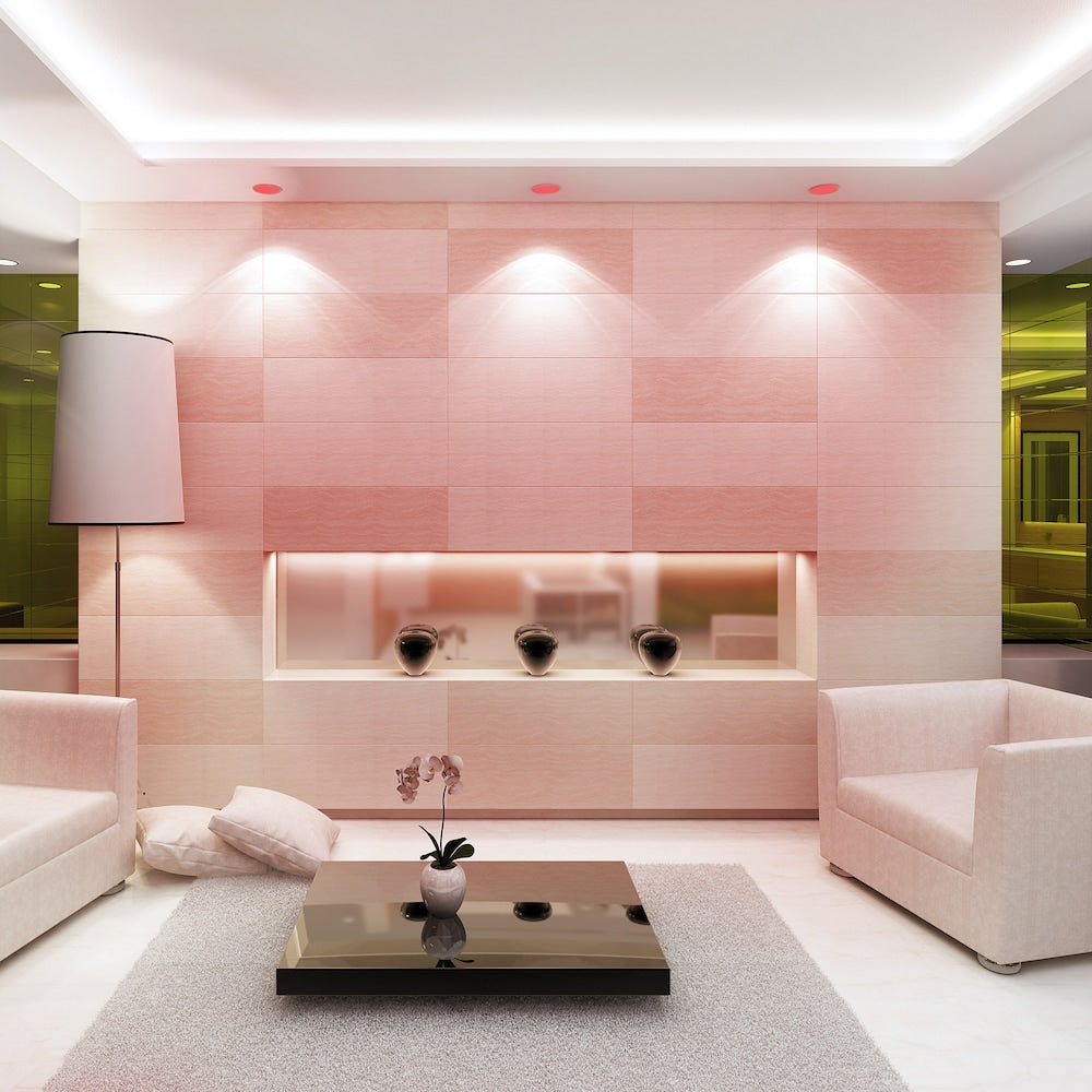 7-Watt PAR38 E26 Base Red Non-Dimmable Reflector LED Light Bulb (4-Pack)