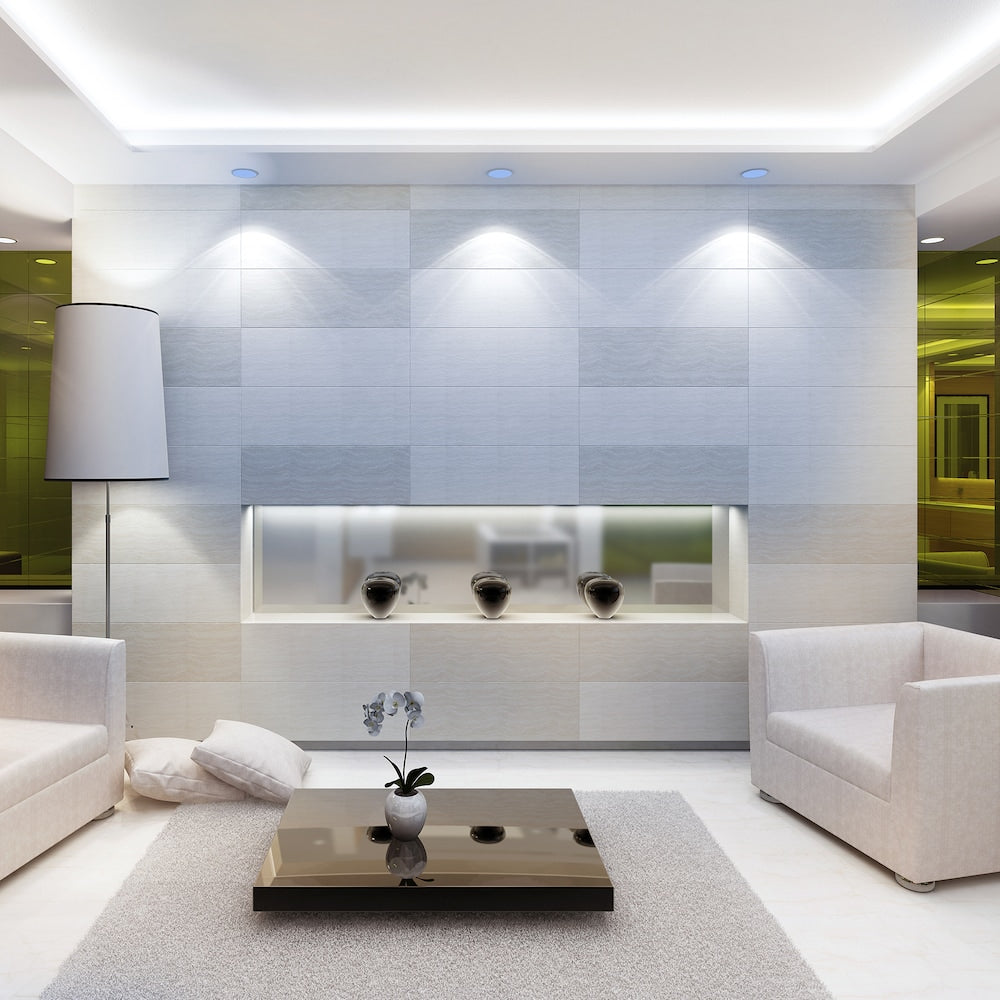 7-Watt PAR38 E26 Base Blue Non-Dimmable Reflector LED Light Bulb (4-Pack)