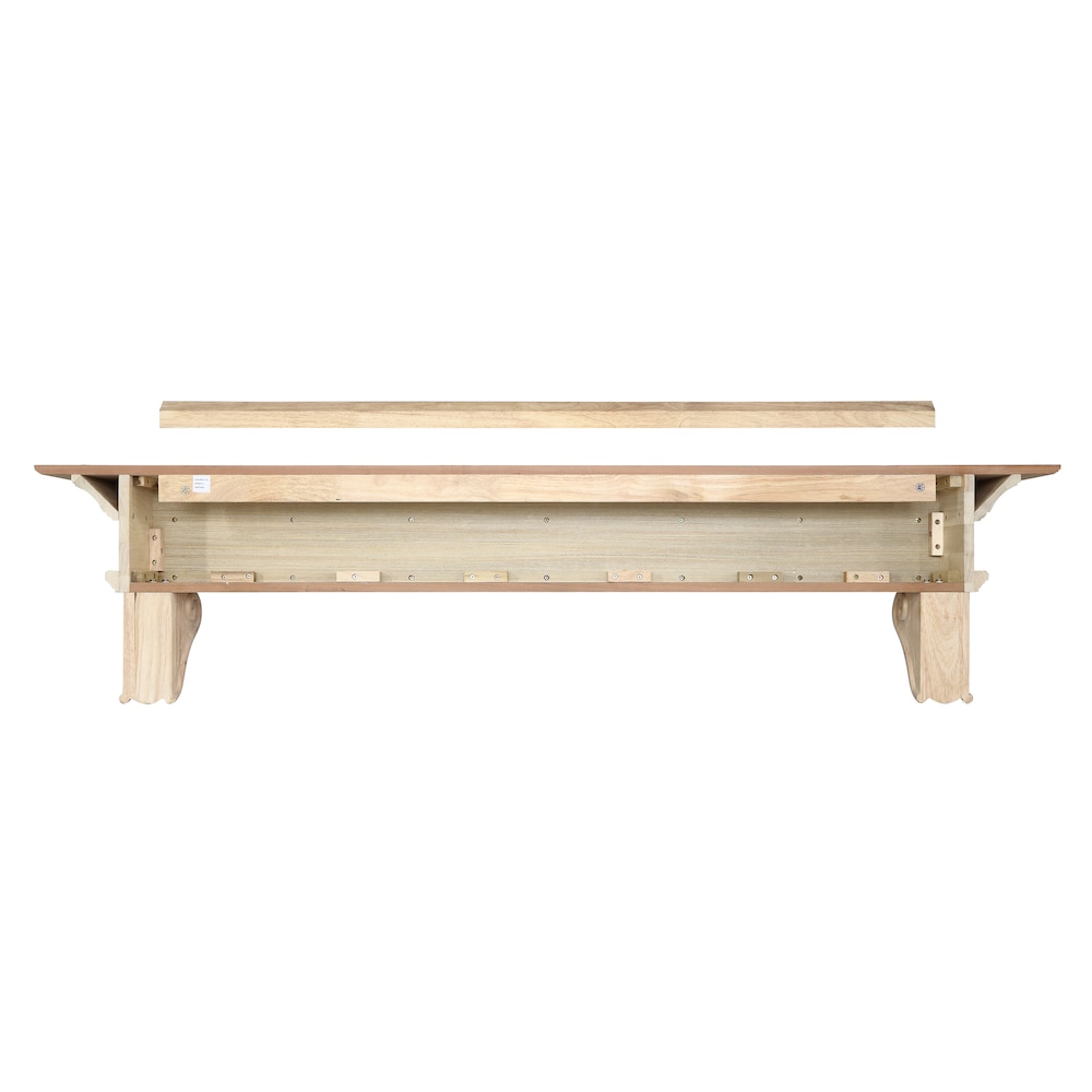 L'étagère Devonshire 60" ou étagère de cheminée non finie