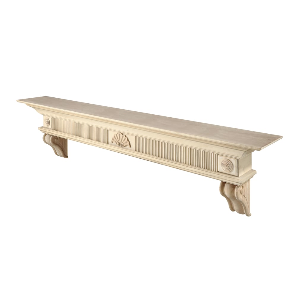 L'étagère Devonshire 60" ou étagère de cheminée non finie