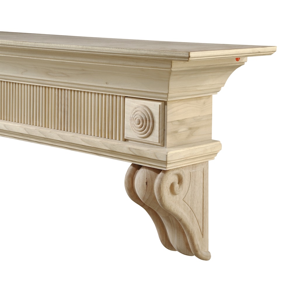 L'étagère Devonshire 60" ou étagère de cheminée non finie