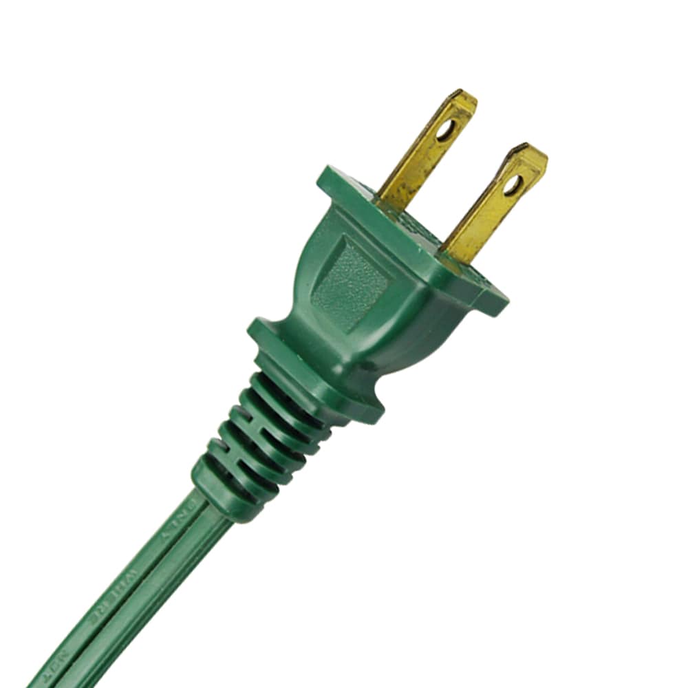 6 ft. 16 Gauge 13 Amps Indoor Light Duty 3-Outlet Extension Cord with Footswitch, Green