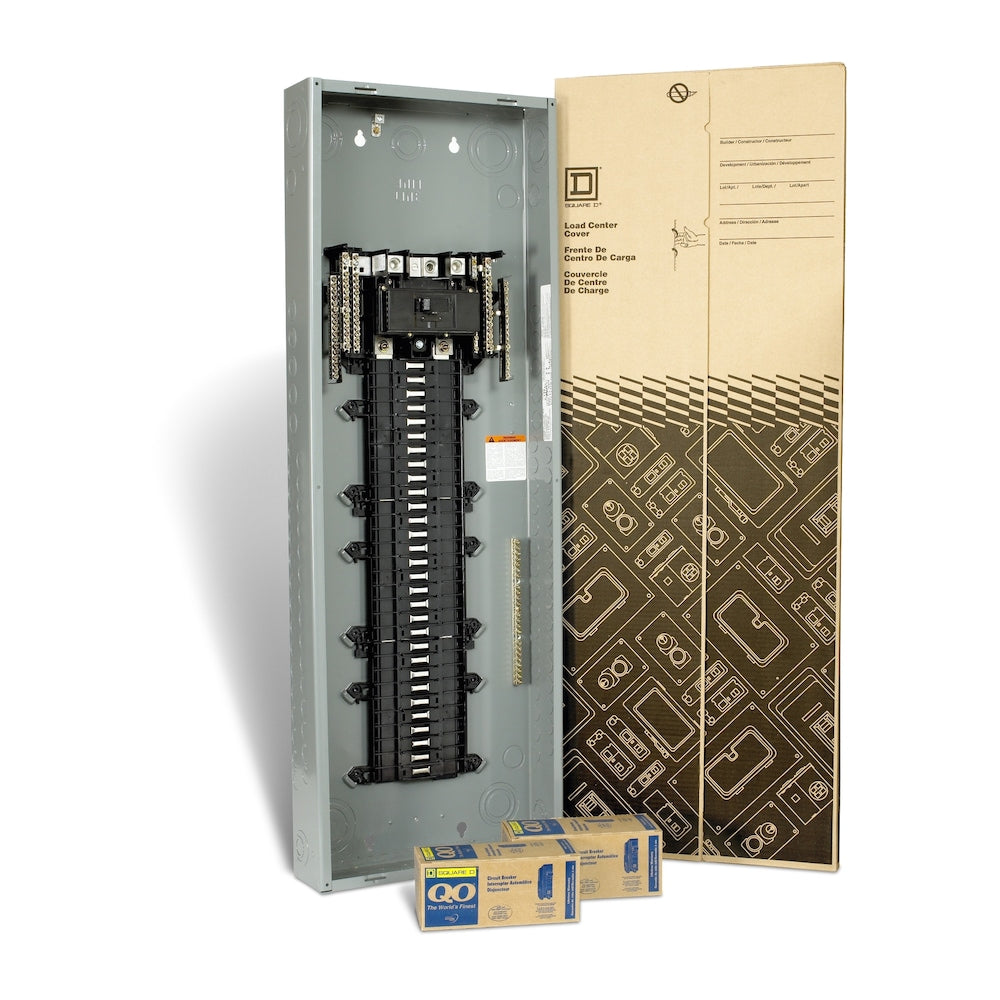 200 amp 40-Space 80-Circuit Maximum Qwikpack Panel Package with Breakers (QP40200 Replacement)