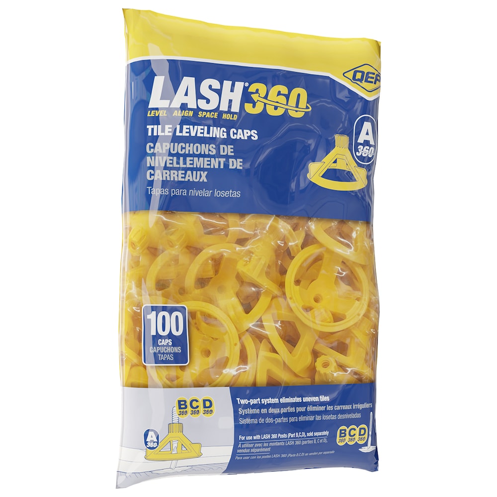 LASH 360 Tile Leveling Round Caps (100PK)