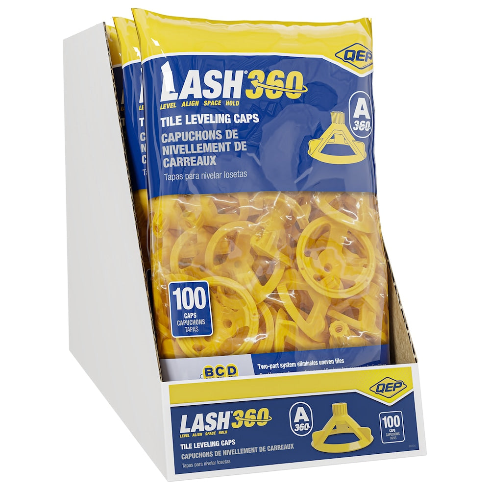 LASH 360 Tile Leveling Round Caps (100PK)