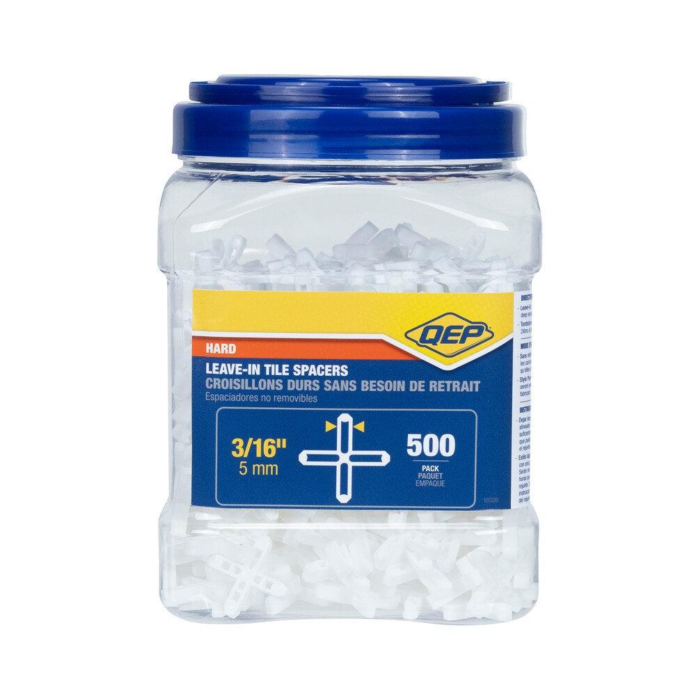 3/16 in. Leave-in Hard Style Tile Spacers (Jar of 500)
