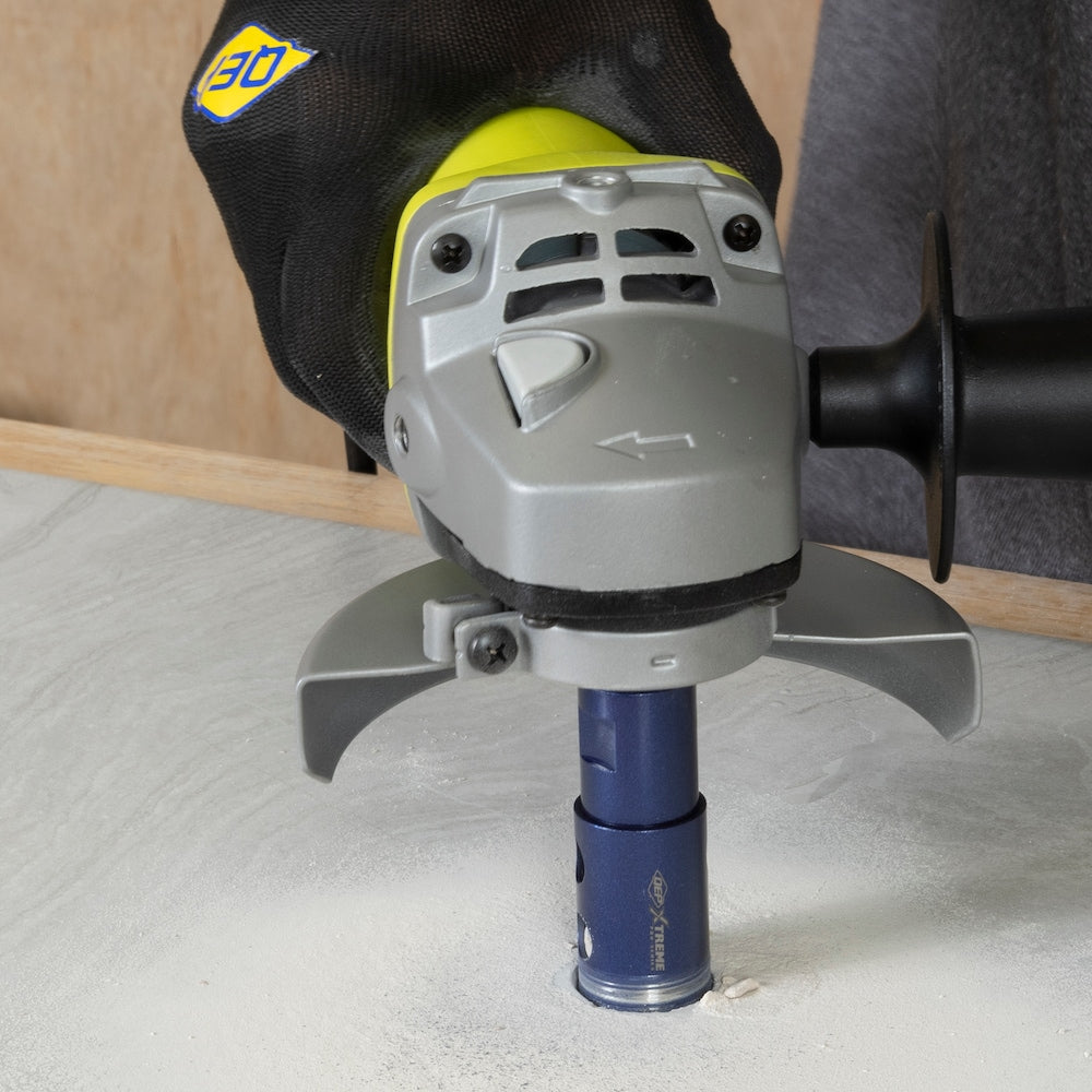 WETDRY 1 in. Diamond Hole Saw for Grinders