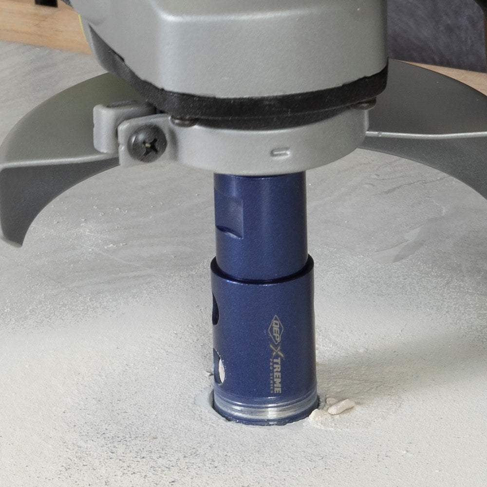 WETDRY 1 in. Diamond Hole Saw for Grinders