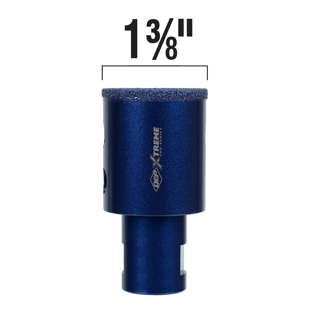WETDRY 1-3/8 in. Diamond Hole Saw for Grinders