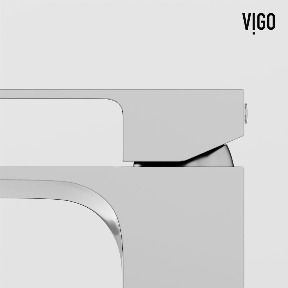 Dunn Single Hole Single-Handle Bathroom Faucet in Chrome