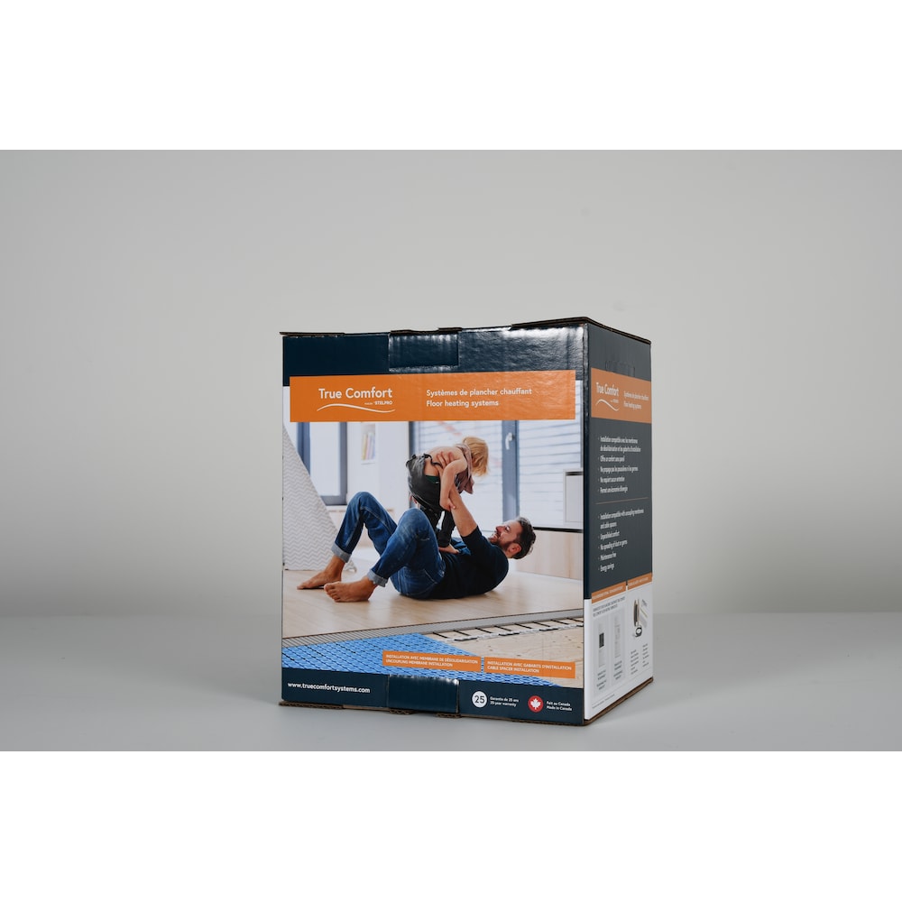 120-Volt Electric Flooring Warming Kit (covers 48 to 77 sq.ft.)