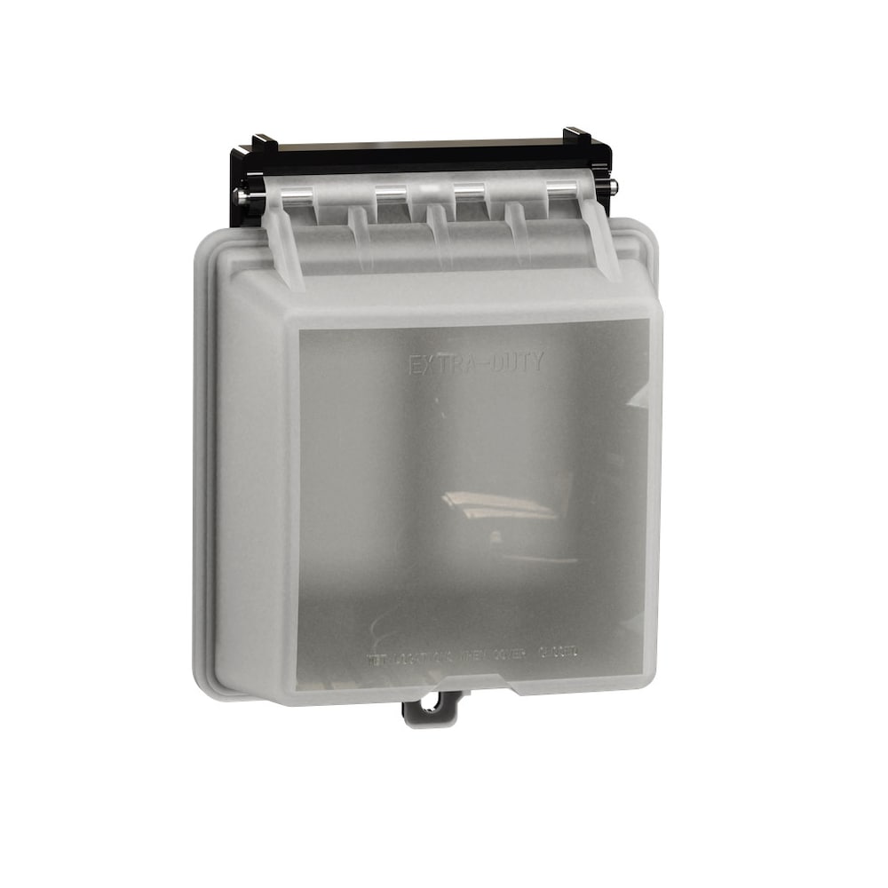 2 Gang Outside Verticle Mount Extra Duty While-In-Use Decorator Device Cover