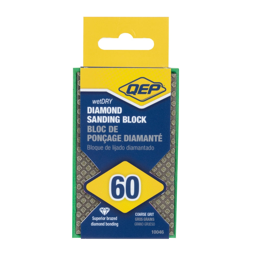 60 Coarse Grit Diamond Sanding Block