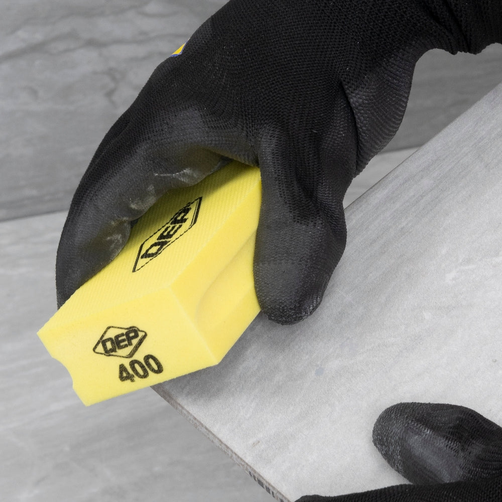 400 Extra Fine Grit Diamond Polishing Sanding Block