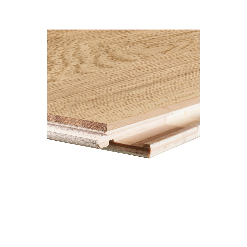 Wide Plank Square Edge 1/2 x 5.83-inch Mat Lacquer Engineered French Oak Hardwood 31.54 sq. ft./Case