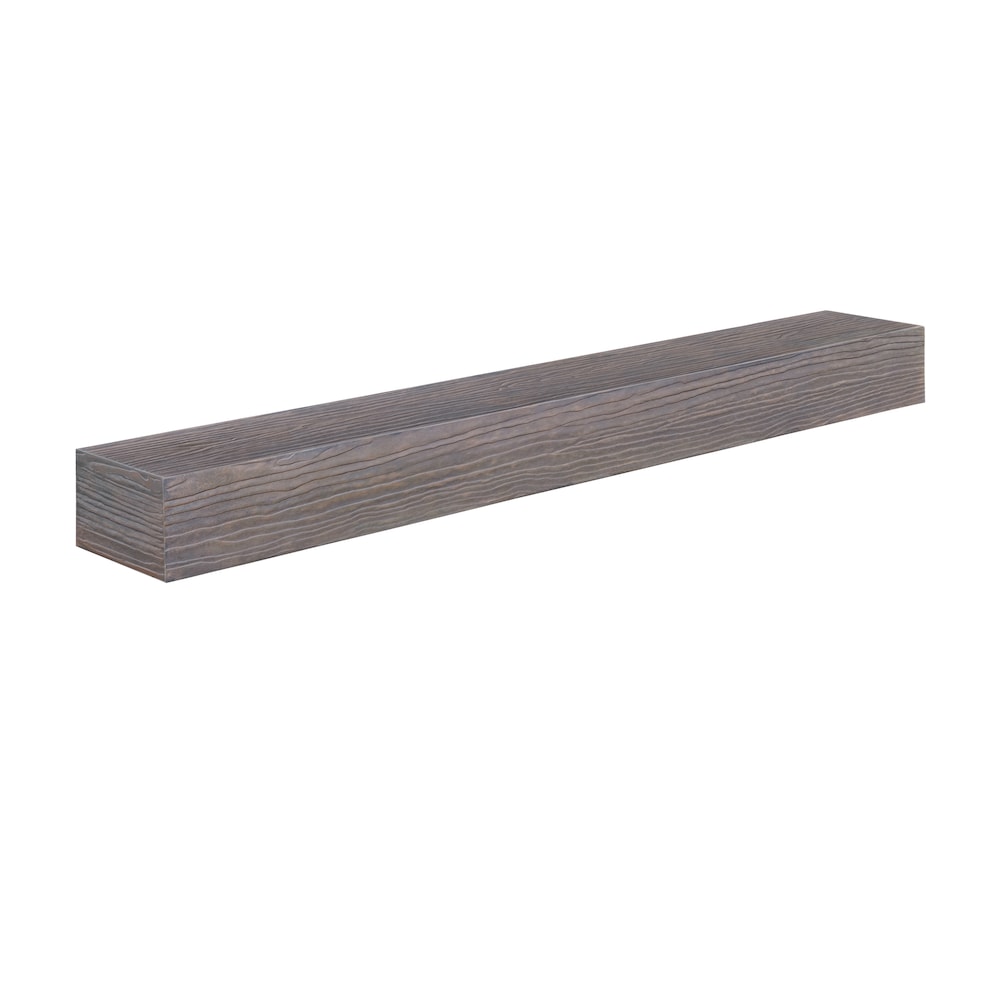 Étagère incombustible aspect bois naturel Zachary 48" avec finition Little River