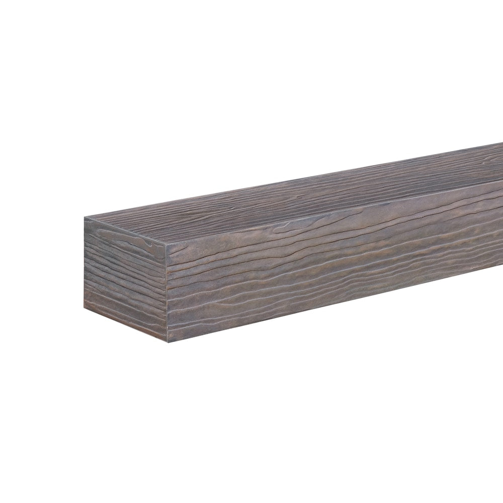 Étagère incombustible aspect bois naturel Zachary 48" avec finition Little River