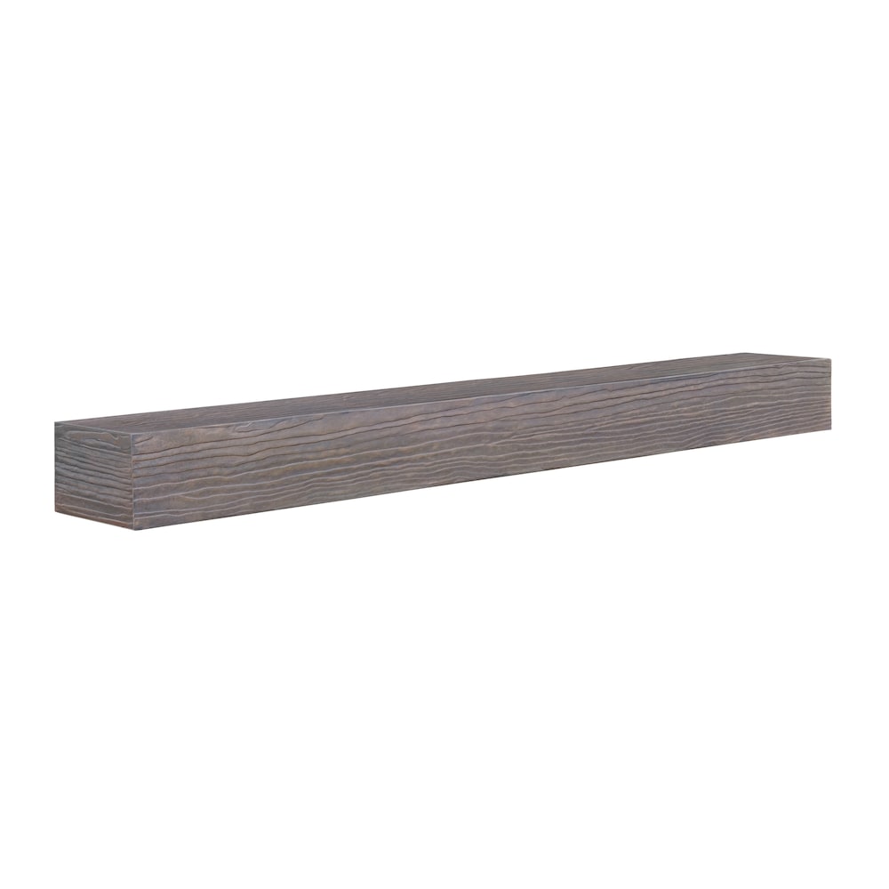 Étagère incombustible aspect bois naturel Zachary 48" avec finition Little River