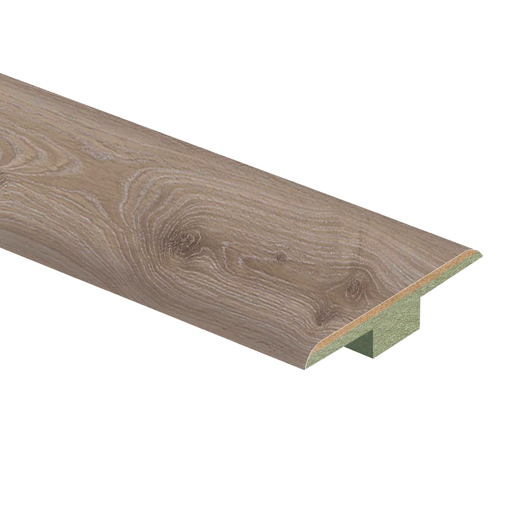 Moulure en T stratifiée en chêne Tundra beige de 7/16 po d'épaisseur x 1 3/4 po de largeur x 72 po de longueur