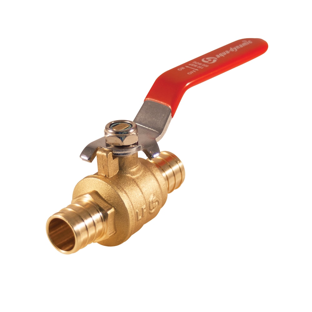 1-inch PEX Forged Brass Ball Valve Lead Free (Pack of 5)