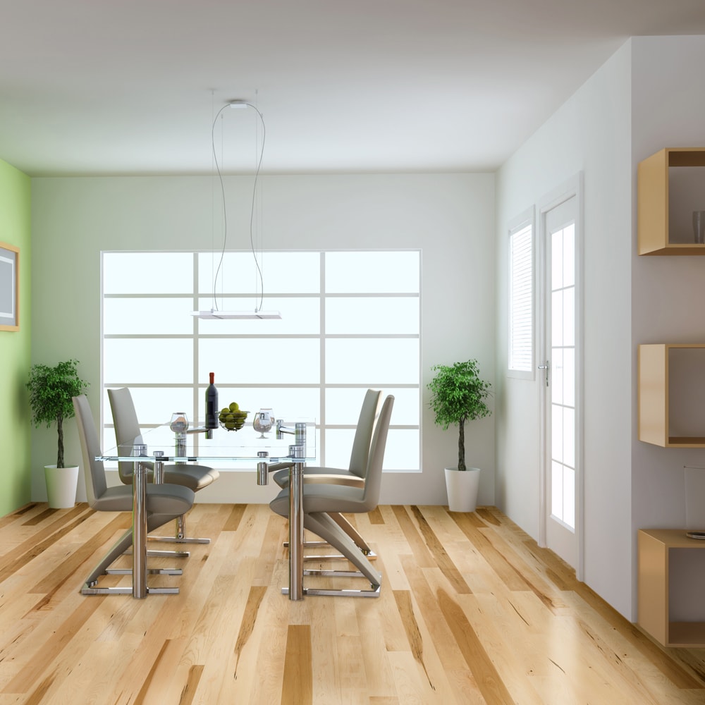 Sample Maple Natural Hardwood flooring 3.25-inch x 6-inch