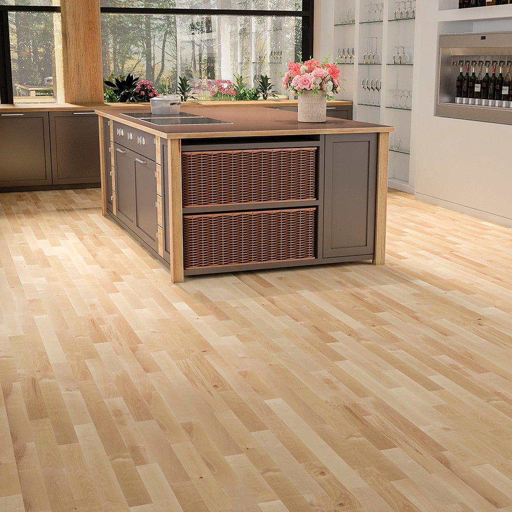 Sample Canadian Birch Hardwood Flooring 2.25 -inch x 6-inch