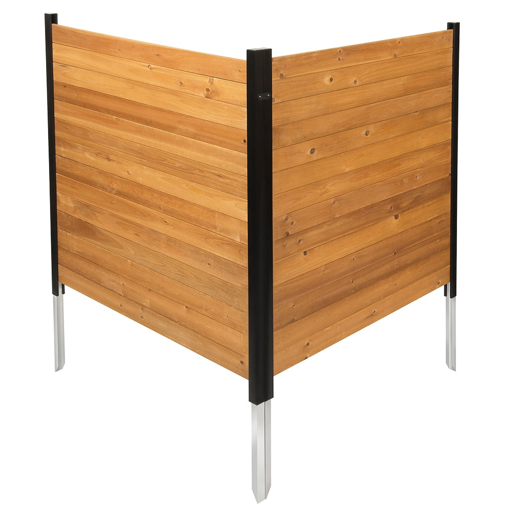 3.5ft H x 3ft W Richmond Wood Privacy Screen Panels