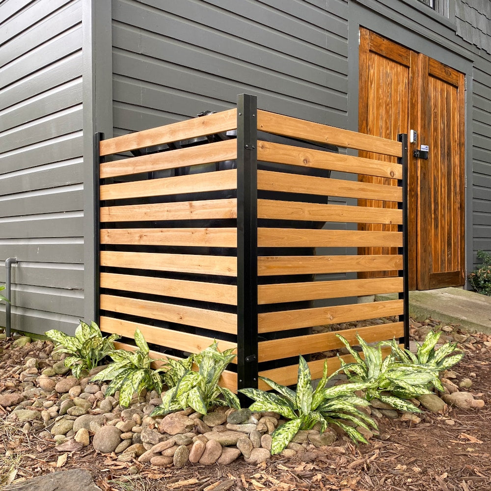 3.5ft H x 3ft W Charleston Wood Slat Screen Panels
