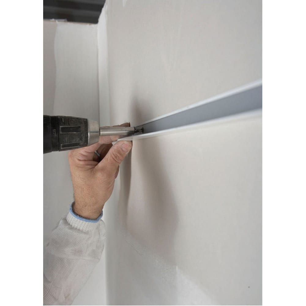 Kit de grille tout-en-un pour dalles de plafond suspendu SIMPLICITEE de 64 pi² en blanc