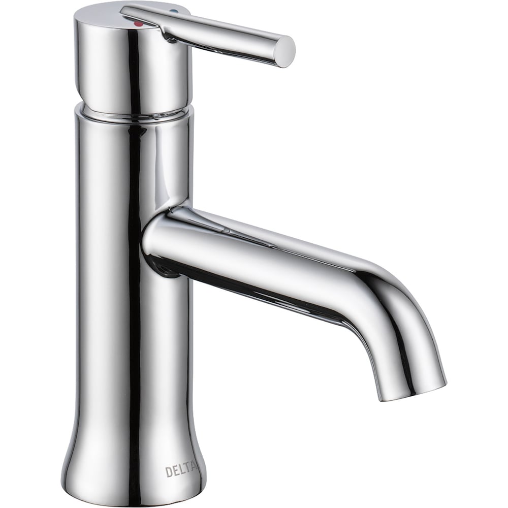 Trinsic Single Hole Single Handle Lever Bathroom Sink Faucet Deck Mount 1.0 gpm Metal Pop-Up in Chrome