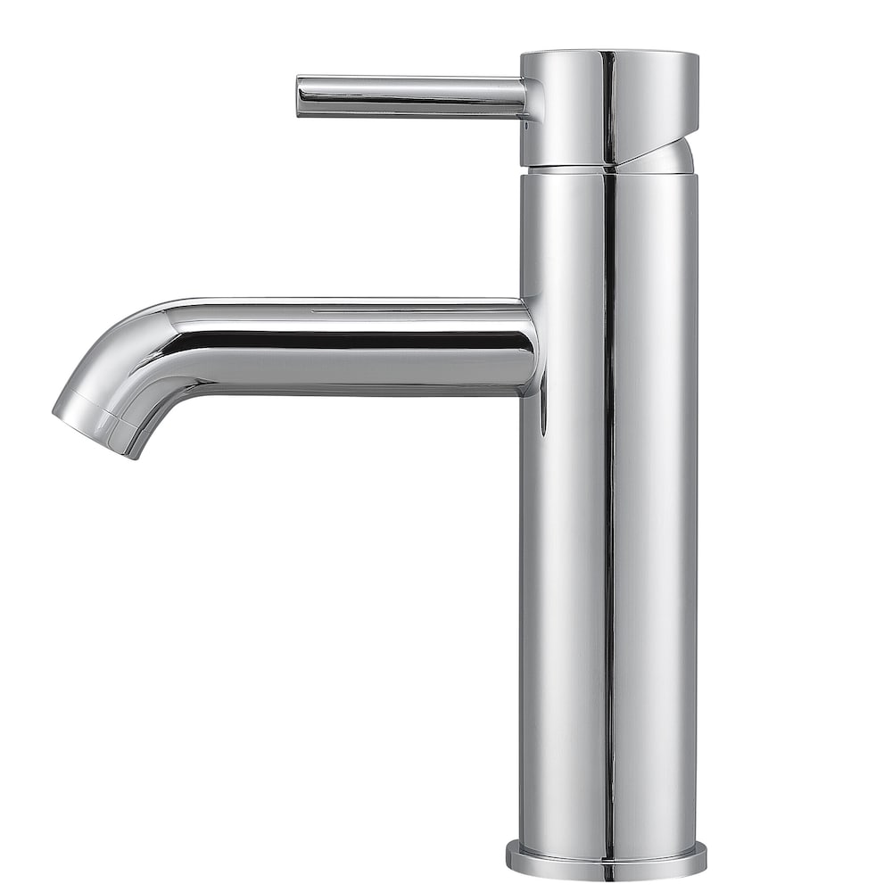 Robinet de salle de bain à levier unique à trou unique Argenta de 8,4 pouces en chrome