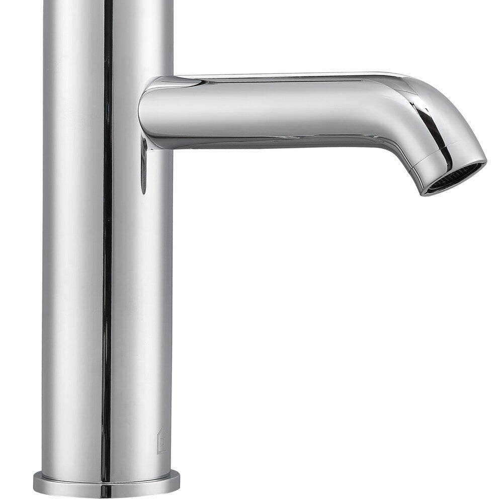 Robinet de salle de bain à levier unique à trou unique Argenta de 8,4 pouces en chrome