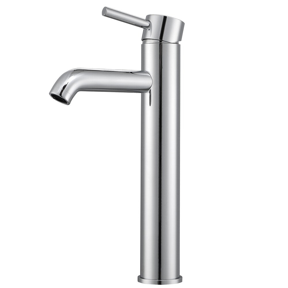 Robinet de salle de bain à levier unique à trou unique Argenta de 12,3 pouces en chrome